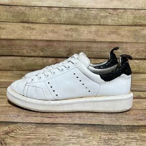 Golden Goose White Leather Starter Low Sneakers